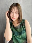 【40代のうねり改善】髪質改善ストレート※艶ミディアム」