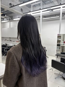 アライブ ハラジュク(ALIVE harajuku) ブリーチインナーバレイヤージュグラデーションカラー夕貴