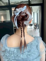 アルバム 渋谷パルコ(ALBUM)&nbsp;ロングおくれ毛前髪カット韓国ヘア_ba570001