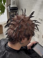 ルプル バイ フェイス 磯子(L'pul by face)&nbsp;スパイキーショート×ルーツカラー