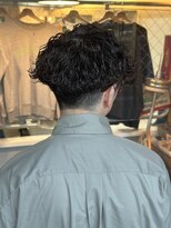 スウェル 船橋店(Swell)&nbsp;MEN’S HAIR/波巻きツイストスパイラル/リバースセンターパート