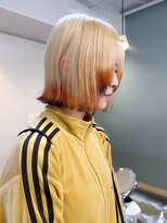 フラム 渋谷(flamme) ◯ブロンド×きつねカラー