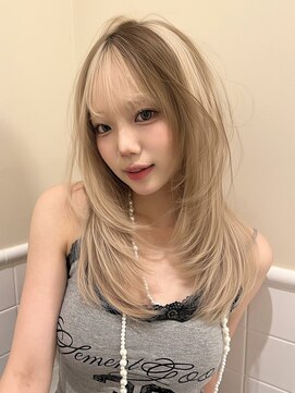 ベル 表参道Terrace(Belle) ローライトカラーインナーカラーハイレイヤーウルフ