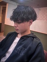 グラッドマンズカットクラブ 立川(GLADMAN'S CUT CLUB) ツイストスパイラルパーマ縦落ちパーマ立川メンズ