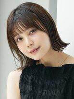 ソワネ 表参道(soigne) 表参道白髪ぼかしウルフショートボブベージュアッシュグレージュ