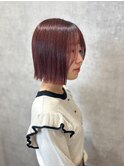 美髪　ストレート　ボブカット