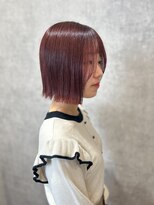 ヘアーワークス ボナ ウニクス店(HAIR WORKS bona) 美髪 ストレート ボブカット
