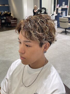 オシャマ ヘアー サンク 二川店(Oshama hair CinQ5) シャドウパーマ、ハイライト