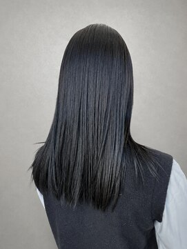 アイシー 関内(ICY) 艶髪ナチュラルストレート×ダークグレージュ