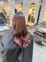 アクロ あべの店(ACRO)&nbsp;ボルドー×ピンクグラデーション