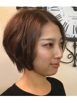 ヘアージン 野々市(hair Jin) ふわボブ