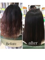 マイン ヘアー クリニック(main hair Clinic) お客様の縮毛矯正