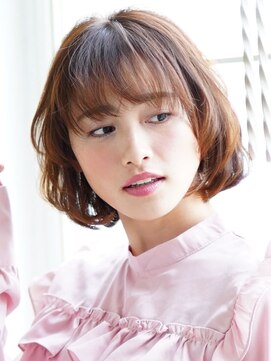 フミ(Fumi) こなれ感倍増のボブマッシュ