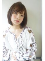 ネオリーブアイム 横浜西口店(Neolive aim)&nbsp;前髪ありの子供っぽく見えない前下がりボブ♪