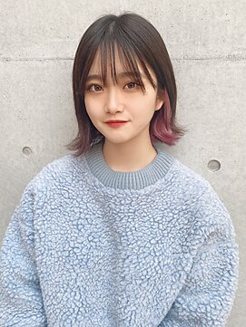 ヴァンクラウドフロムコウベ(VENT CLOUD from KOBE) #切りっぱなし#グラデ#韓国#黒髪