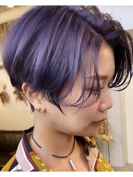 ニコ(nico...) パープルショート