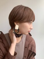 フィル 横浜(fil)&nbsp;大人丸みショート_ベージュアッシュグレージュ