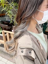 アド ヘア プレイス(adon hair place)&nbsp;インナーカラーsilver