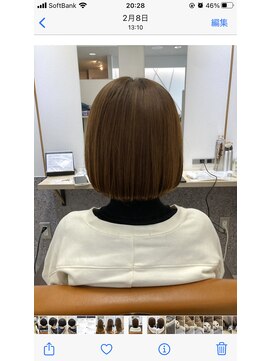 トゥーリ 浜町店 長崎(tuuli) 半個室サロンtuuli  ボブ