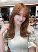 るなstyle 韓国風大人可愛いセミロング くびれヘア 20代30代40代