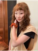 外国人風ウェーブパーマ