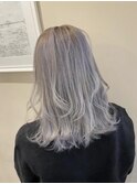 【AUBE HAIR】ホワイトグレージュ