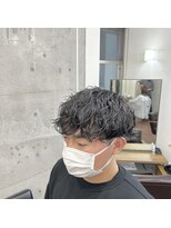 メルシー トータル ブランディング サロン(merci TOTAL BRANDING SALON)&nbsp;ショートVマッシュ×波打ちツイストスパイラル 横浜