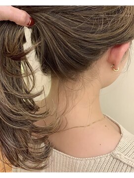 カロン トウキョウ 高円寺店(Kalon Tokyo) アレンジした時に可愛いハイライトカラー