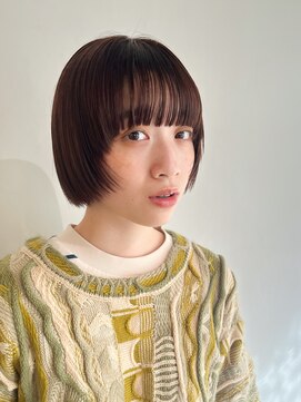 メモリーズ 銀座(Memories) 耳掛けショート/マッシュショート/インナーカラー