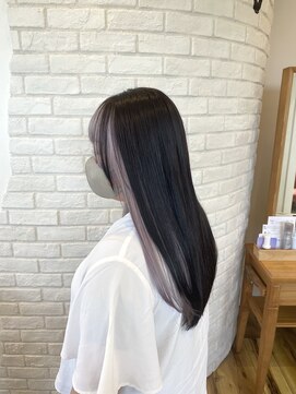 ラグ バイ シゲルカットクラブ 神田久志本店(lag) インナーカラー×ホワイト系カラー♪