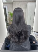 ブリーチなし暗くても透明感のあるダークグレージュ