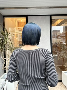 ベンジー 薬院大通店(benji) 寒色系カラー/ダブルカラー