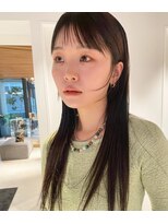 アオイ(aoi.)&nbsp;産毛バング、おくれ毛カット