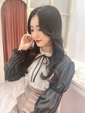 ミシェリー(misherry) レイヤーカット/小顔ヘア/グレージュ/アッシュカラー