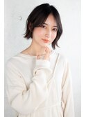 ボブ×外ハネ