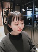 大人可愛い小顔前下がりボブ×ナチュラルボブ×ミニボブ20代30代