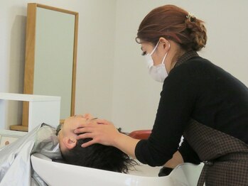 ホア(Hap)の写真/≪23時まで営業≫疲れがとれると口コミの”こりほぐしヘッドスパ”隠れ家サロンでリラックスタイムを＊