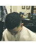 【予約不要/濡れパンorロッド】フェード(2mm以下)＋メンズパーマ＋シェーブ