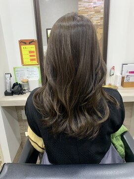 インフォーマル(Informal) グレージュカラー/ゆるふわカール/ショコラブラウン