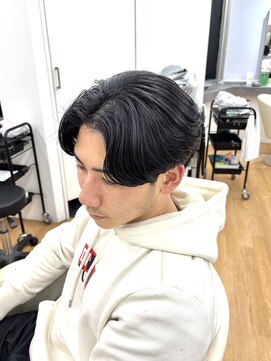 ビカム 名駅(become) 曲がるメンズ縮毛矯正/名古屋/名駅/フェザーパーマ/