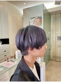 ブルーシルバーカラー