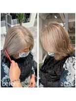 ジービージー(GBG)&nbsp;40代50代グレイカラー白髪染め白髪ぼかし