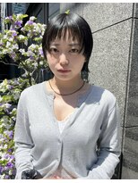 レコ 渋谷(LECO)&nbsp;オン眉ボブ顔まわりレイヤー