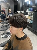 毛流れニュアンスパーマ