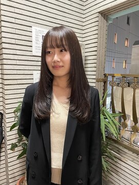 シティーバイローウェ 表参道(City/louwe) オリーブブラウン/フェイスレイヤー