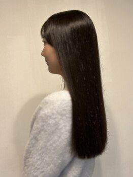 エーデ(A DE)の写真/マンツーマン施術であなたの髪質に合わせてご提案。高い技術力で最上級のツヤ感を叶えます♪