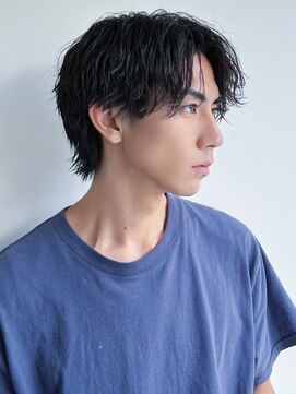 ツーダブル 豊中店(WW..) ツイストスパイラルパーマ波巻きスパイラル刈り上げマッシュ