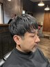 【平日限定/人気No.2】カット＋頭皮クレンジング［60 分］￥5000→4500