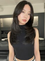 トイ(TOI)&nbsp;韓国レイヤーカット/ダークグレージュ