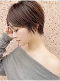 【i.】前髪あり簡単スタイリング耳かけ王道マッシュショートボブ